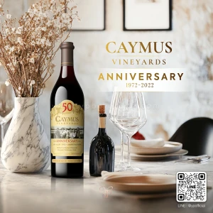 CAYMUS VINEYARDS NAPA VALLEY CABERNET SAUVIGNON 50TH ANNIVERSARY