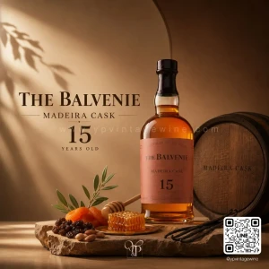 THE BALVENIE MADEIRA CASK 15 YEARS OLD 700ml | Speyside Single Malt Scotch Whisky