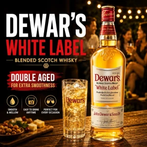 DEWAR'S WHITE LABEL BLENDED SCOTCH WHISKY 1L
