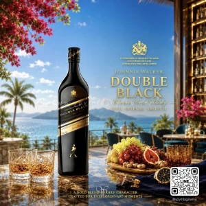 JOHNNIE WALKER DOUBLE BLACK LABEL 1 ลิตร | Blended Scotch Whisky