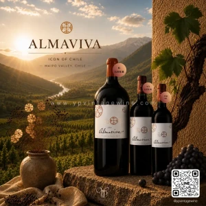 ALMAVIVA 2022 | Puente Alto Red Wine, Maipo Valley, Chile