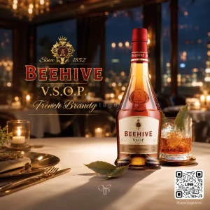 BEEHIVE V.S.O.P 1 ลิตร (แสตมป์ไทย) | French Brandy