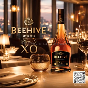 BEEHIVE XO BRANDY 1 ลิตร (แสตมป์ไทย) | French Brandy