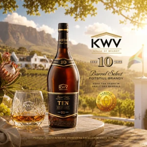 KWV 10 YEARS OLD BRANDY | South African Brandy