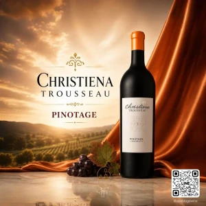 CHRISTINA TROUSSEAU 9 BARRELS PINOTAGE 2021 | South Africa Pinotage