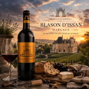 BLASON D'ISSAN MARGAUX  | Le Second Vin de Château d'Issan | Margaux, Bordeaux