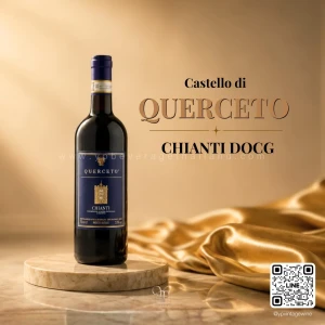 CASTELLO DI QUERCETO CHIANTI DOCG | Italian Red Wine, Tuscany, Italy