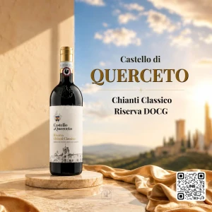 CASTELLO DI QUERCETO CHIANTI CLASSICO RISERVA DOCG 2020 | Tuscany, Italy