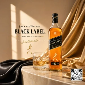 JOHNNIE WALKER BLACK LABEL 12 YEAR OLD 1L | Blended Scotch Whisky