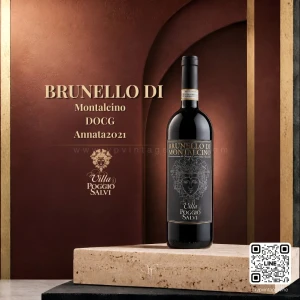VILLA POGGIO SALVI BRUNELLO DI MONTALCINO DOCG 2021 | Tuscany, Italy
