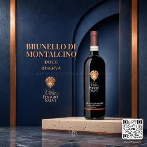 VILLA POGGIO SALVI BRUNELLO DI MONTALCINO DOCG RISERVA 2020 | Tuscany, Italy
