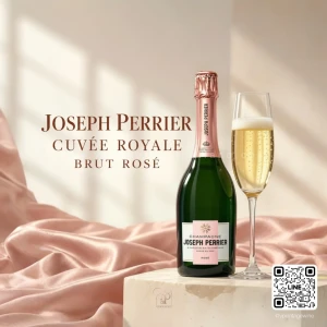 JOSEPH PERRIER CUVÉE ROYALE BRUT ROSÉ CHAMPAGNE